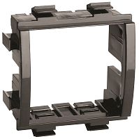 Каркас DKC Brava 2 модуля черный картинка